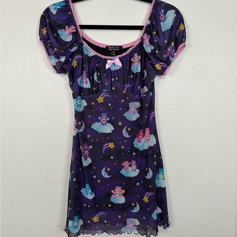 SOLD ON DEPOP. Dolls Kill x Care Bears dress